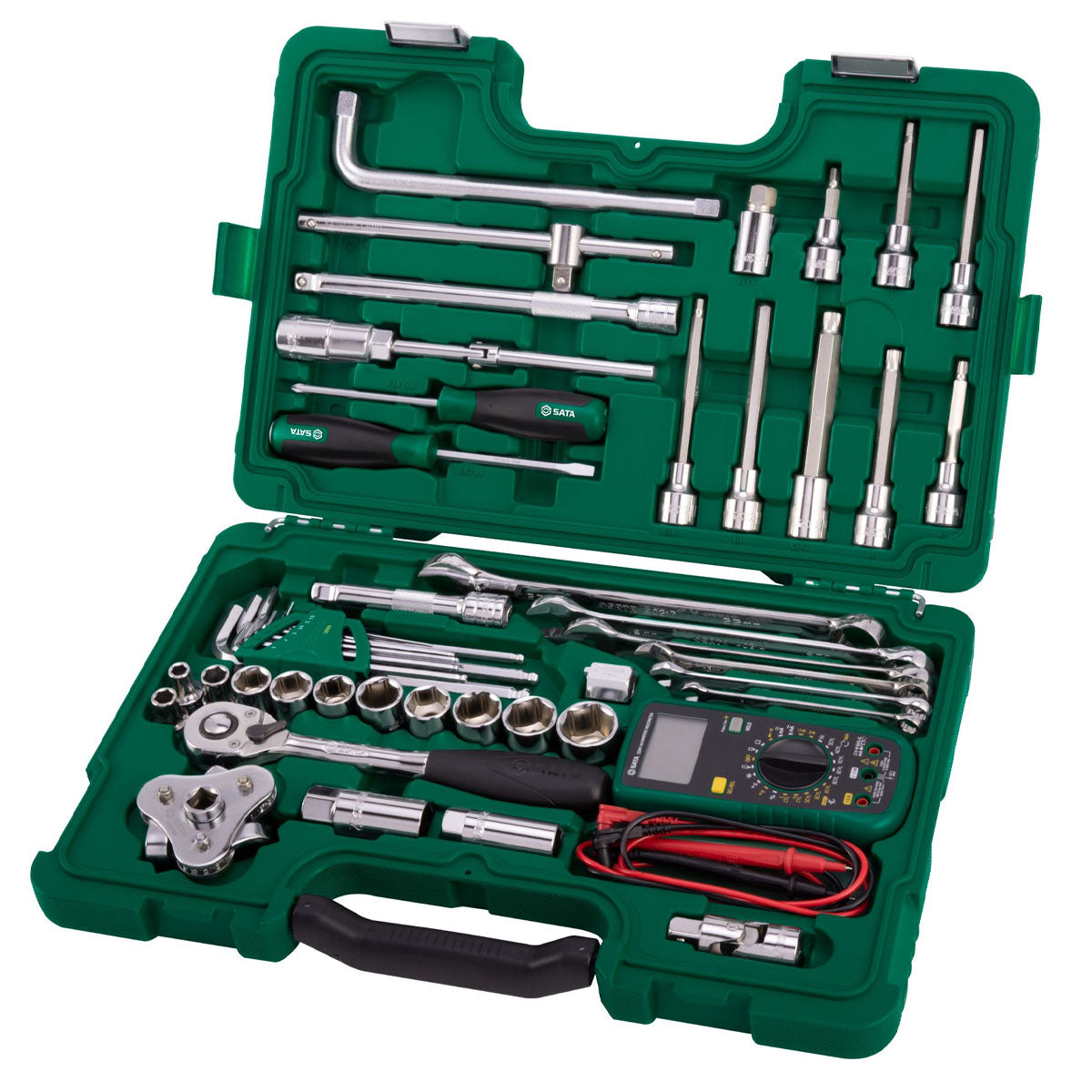 Bộ dụng cụ sửa chữa ô tô SATA 09508 49 chi tiết - Công cụ chuyên nghiệp, bền bỉ, đa năng cho mọi gara.