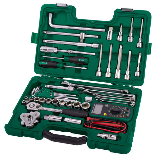 Bộ dụng cụ sửa chữa ô tô SATA 09508 49 chi tiết - Công cụ chuyên nghiệp, bền bỉ, đa năng cho mọi gara.