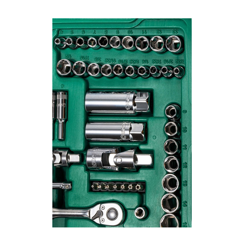 Bộ dụng cụ sửa chữa tổng hợp 150 chi tiết SATA 09510