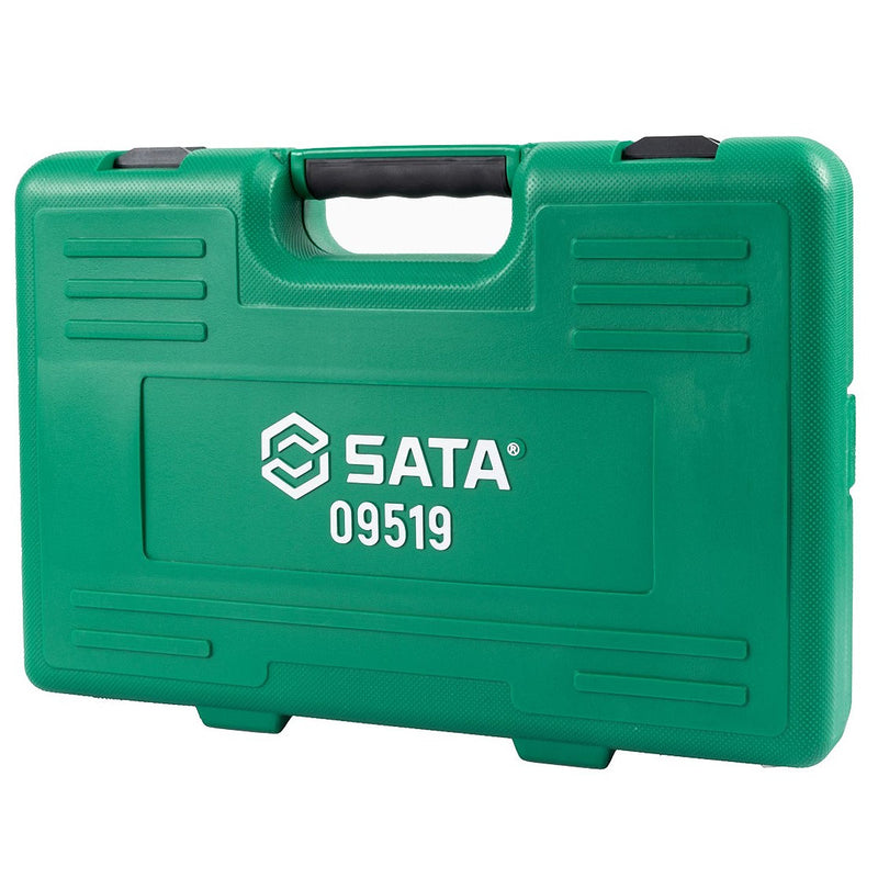 Bộ cờ lê, đầu tuýp kết hợp 76 chi tiết SATA 09519 cốt 1/4 inch và 1/2 inch