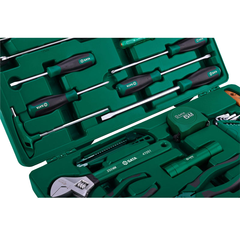 Bộ dụng cụ sửa chữa thang máy 33 chi tiết SATA 09551