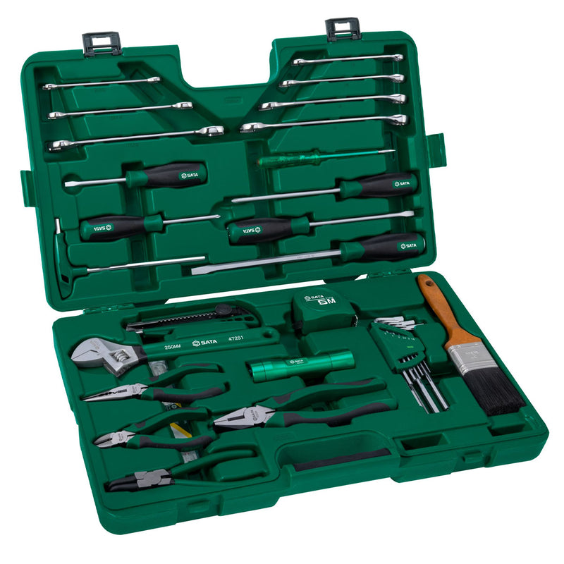 Bộ dụng cụ sửa chữa thang máy 33 chi tiết SATA 09551