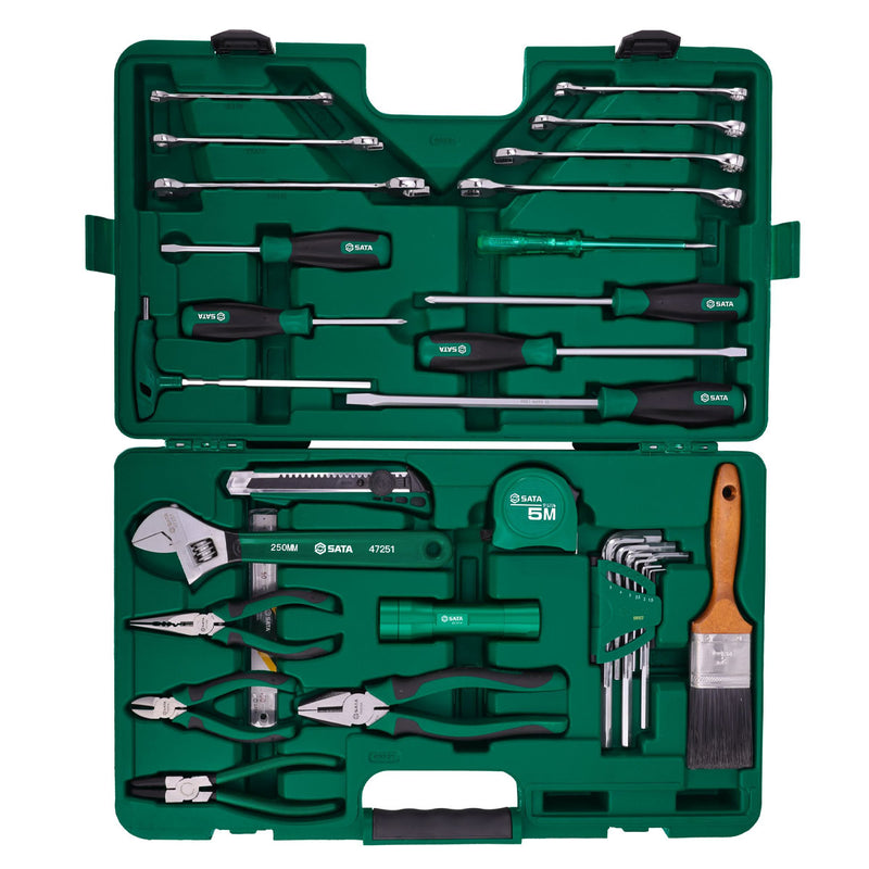 Bộ dụng cụ sửa chữa thang máy 33 chi tiết SATA 09551