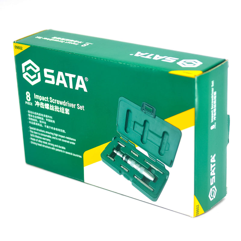Bộ tua vít đóng tự động 8 chi tiết SATA 09602