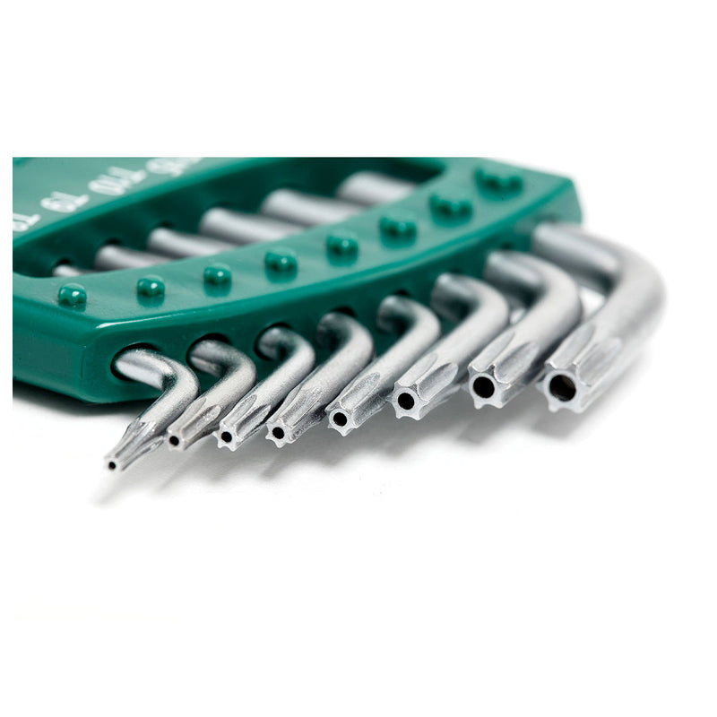 Bộ lục giác đầu sao có lỗ 8 chi tiết SATA 09701 kích thước từ T6 - T25