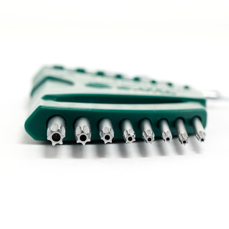 Bộ lục giác đầu sao có lỗ 8 chi tiết SATA 09701 kích thước từ T6 - T25