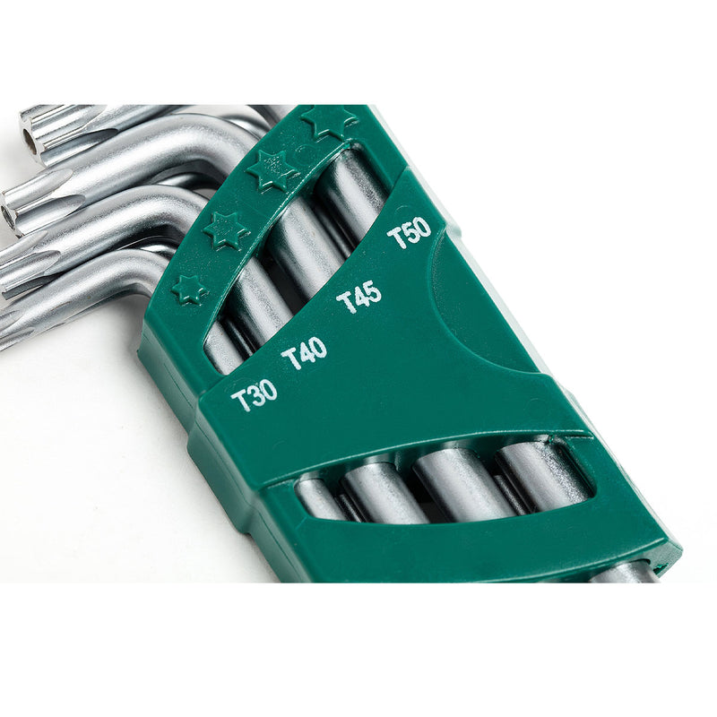 Bộ lục giác đầu sao có lỗ 9 chi tiết SATA 09702 kích thước từ T10 - T50