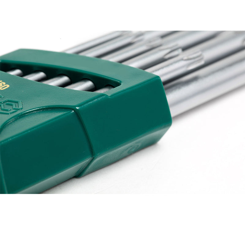Bộ lục giác đầu sao có lỗ 9 chi tiết SATA 09702 kích thước từ T10 - T50