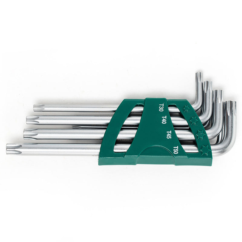 Bộ lục giác đầu sao có lỗ 9 chi tiết SATA 09702 kích thước từ T10 - T50