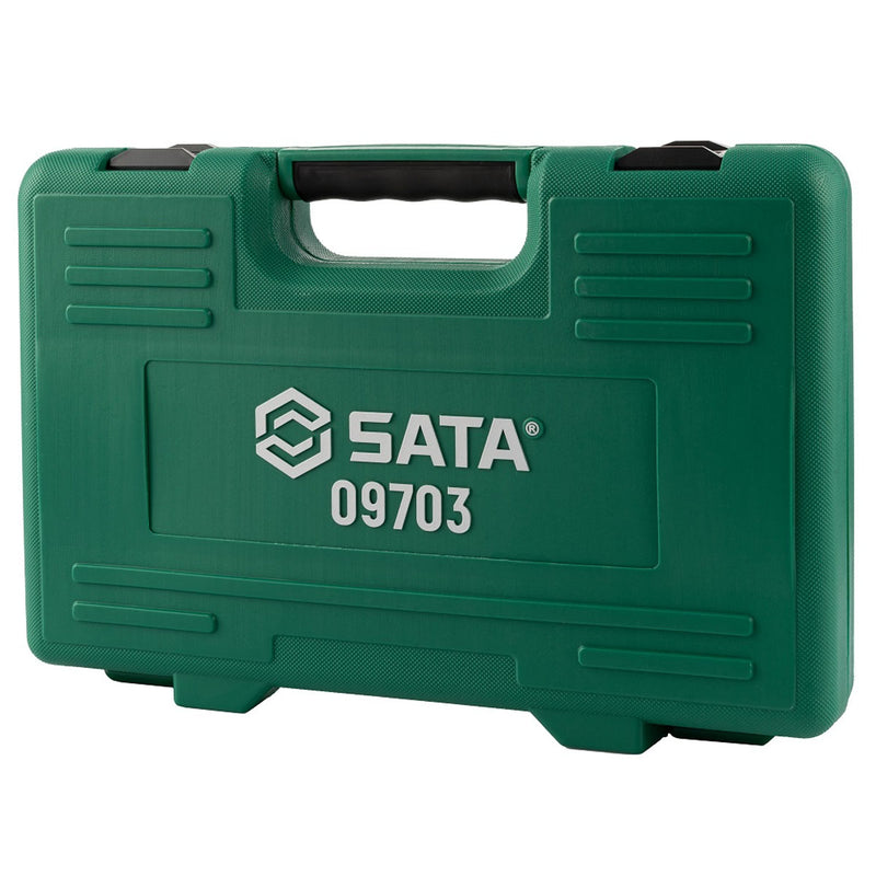 Bộ nắp chụp mở lọc dầu 8 chi tiết SATA 09703 cốt 3/8 inch