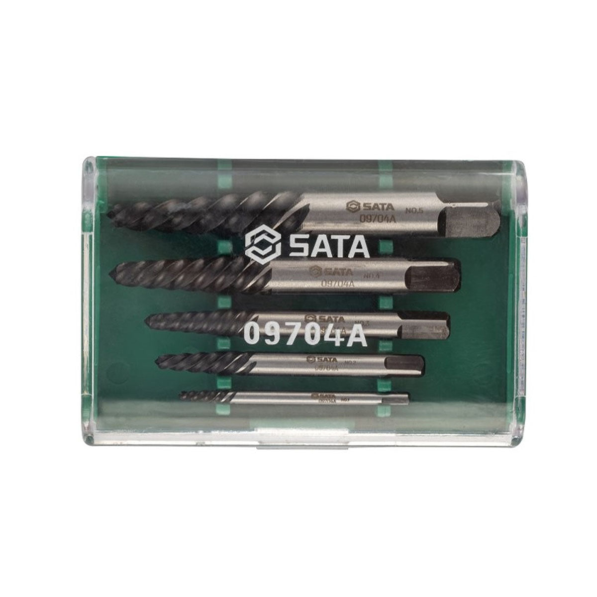 Bộ mũi taro lấy ốc gãy, ren thô 5 chi tiết SATA 09704A