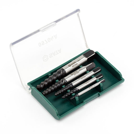 Bộ mũi taro lấy ốc gãy SATA 09704A ren thô thép GCr