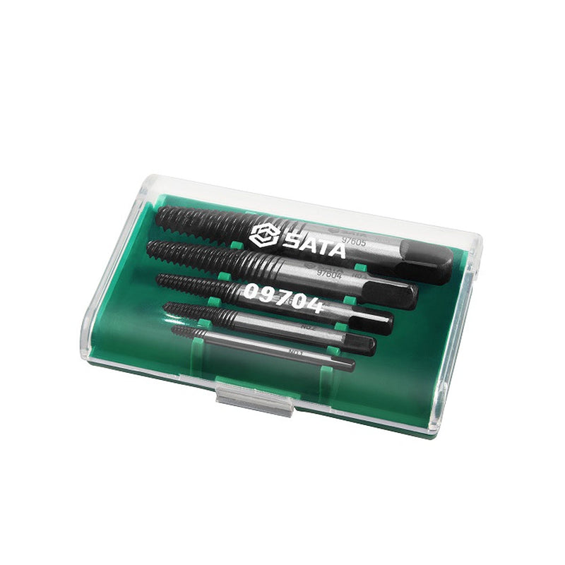Bộ mũi taro lấy ốc gãy, ren mịn 5 chi tiết SATA 09704