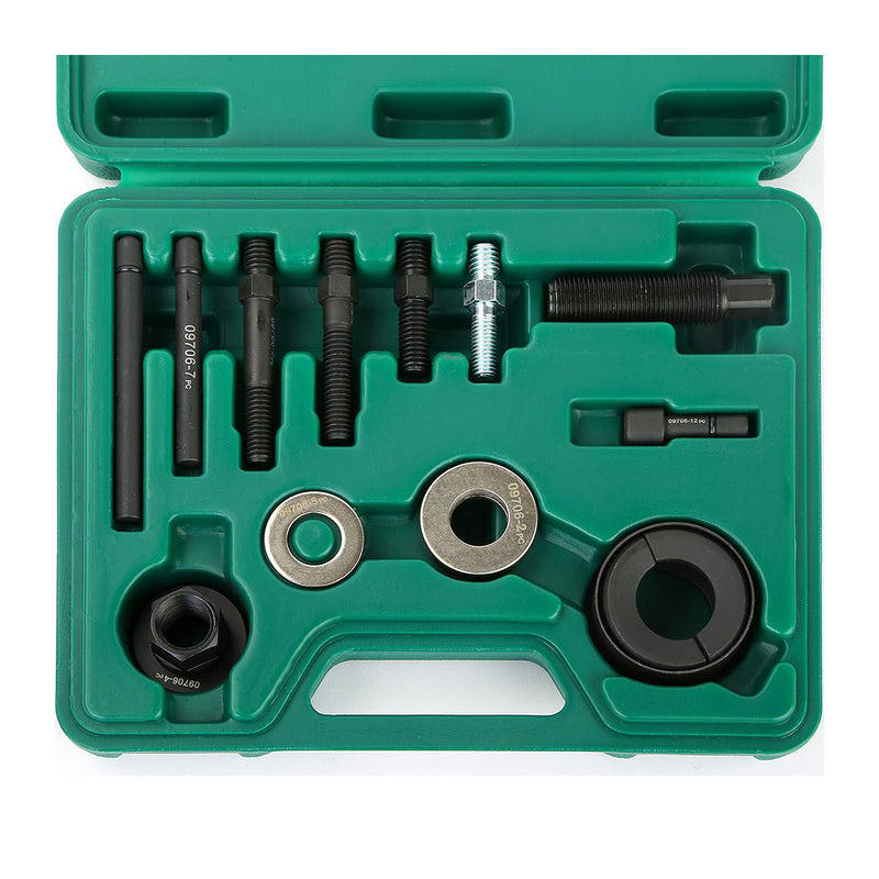 Bộ dụng cụ tháo và lắp puly trợ lực lái 12 chi tiết SATA 09706