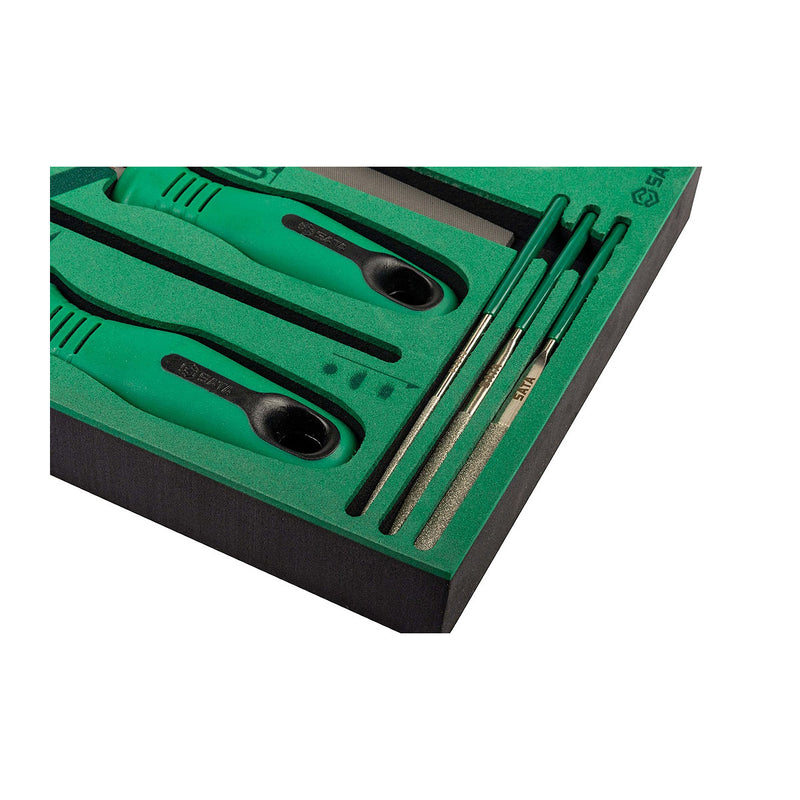 Bộ khay dũa kim loại 8 chi tiết SATA 09910A