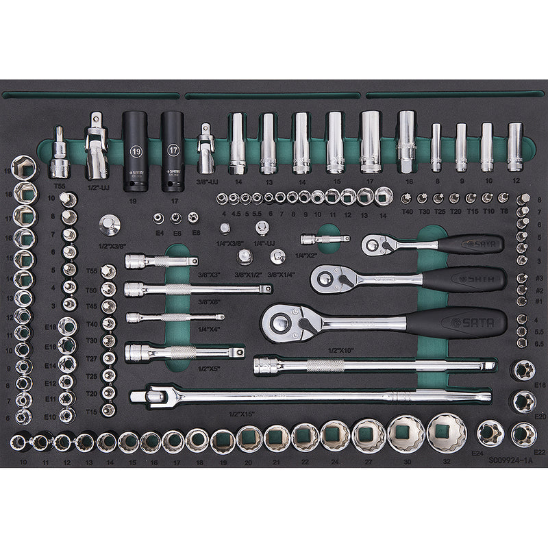 Bộ tủ đồ nghề 231 chi tiết SATA 09924