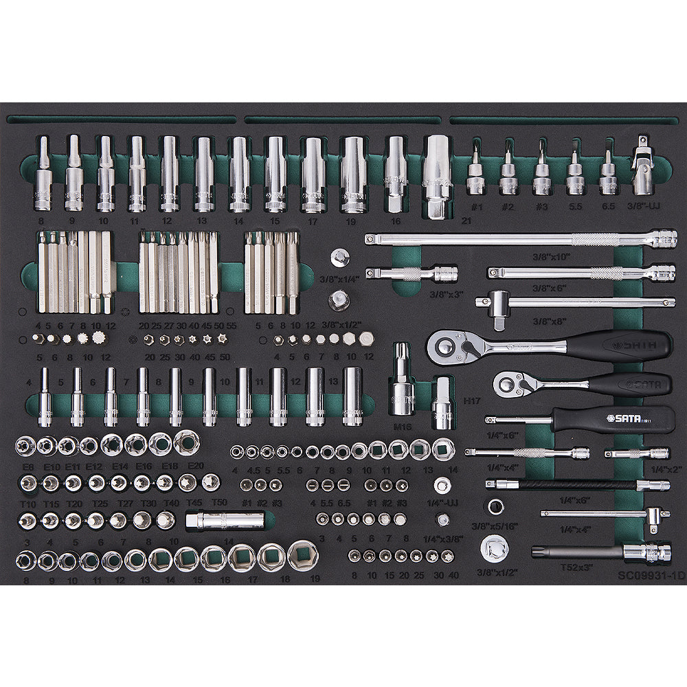 Bộ tủ đồ nghề 368 chi tiết SATA 09931