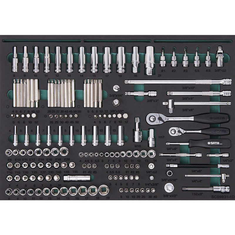 Bộ tủ đồ nghề 368 chi tiết SATA 09931