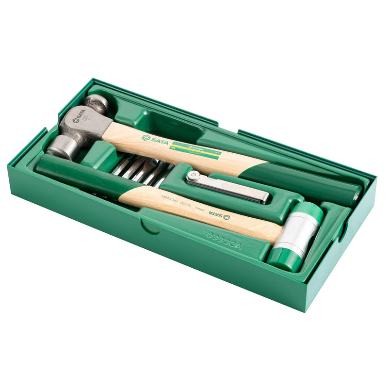 Bộ khay dụng cụ đục, gọt 4 chi tiết SATA 09932A