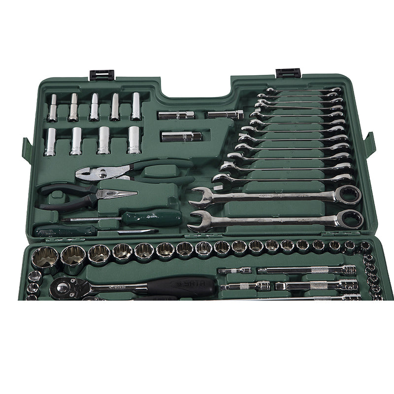 Bộ dụng cụ cầm tay 160 chi tiết SATA 09941