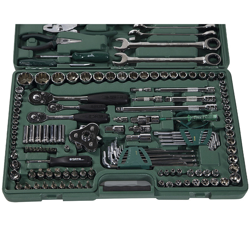Bộ dụng cụ cầm tay 160 chi tiết SATA 09941