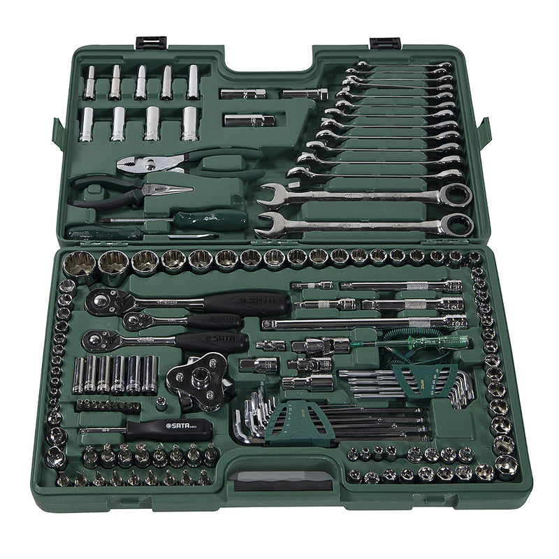Bộ dụng cụ cầm tay 160 chi tiết SATA 09941