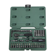 Bộ đầu tuýp kèm cần siết 42 chi tiết SATA 09943 cốt 1/4 inch.