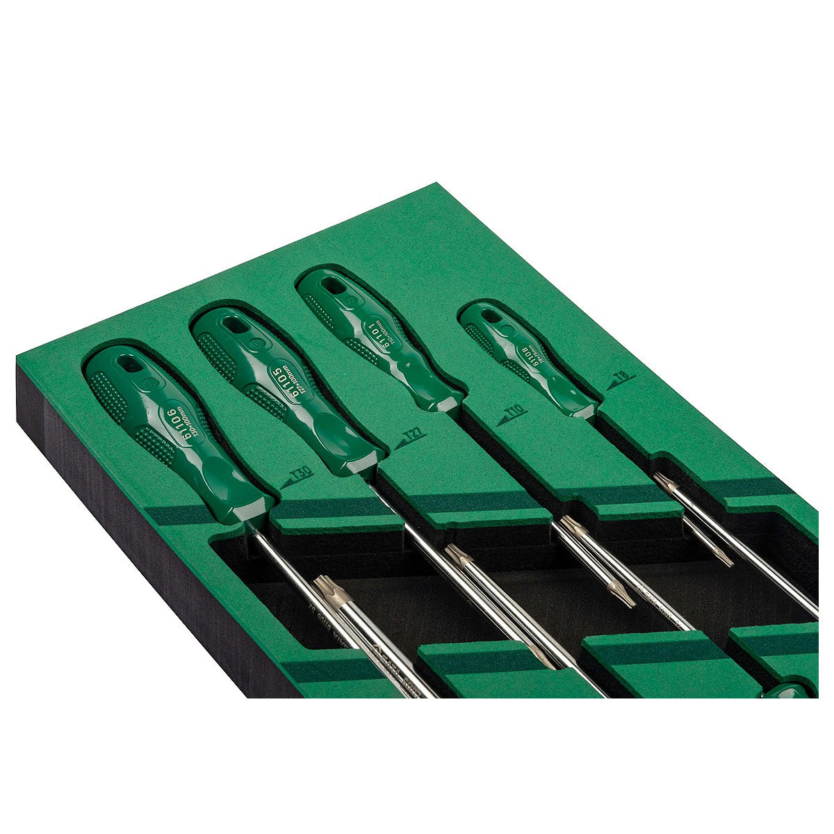 Bộ tua vít đầu sao 8 chi tiết SATA 09955A kích thước từ T8 - T40