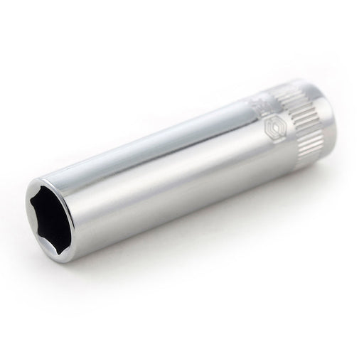 Đầu tuýp 6 cạnh lòng sâu SATA cốt 1/4 inch, thép Cr-V, mạ Chrome, bền bỉ, chống gỉ.