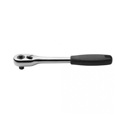 Cần siết tuýp tự động SATA 11906 cốt 1/4 inch, 60 răng, 143mm, đầu dẹt, nhả nhanh.