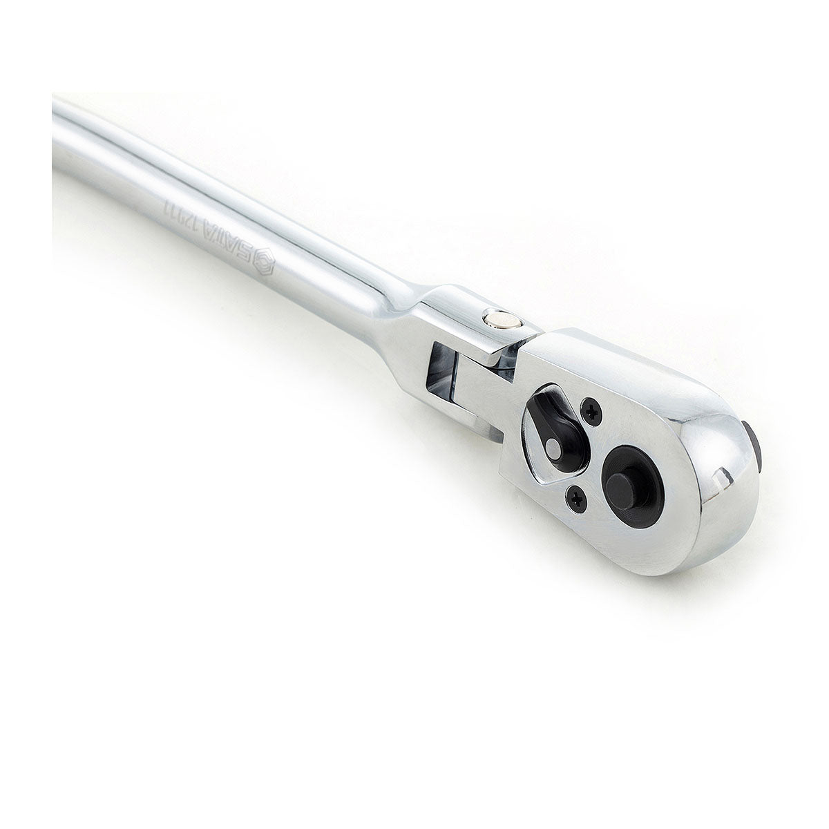Cần siết tuýp tự động có đầu lắt léo SATA 12911, cốt 3/8 inch, tay cầm nghiêng, dài 275mm
3/8" Dr. Flex-Head Quick Release Ratchet