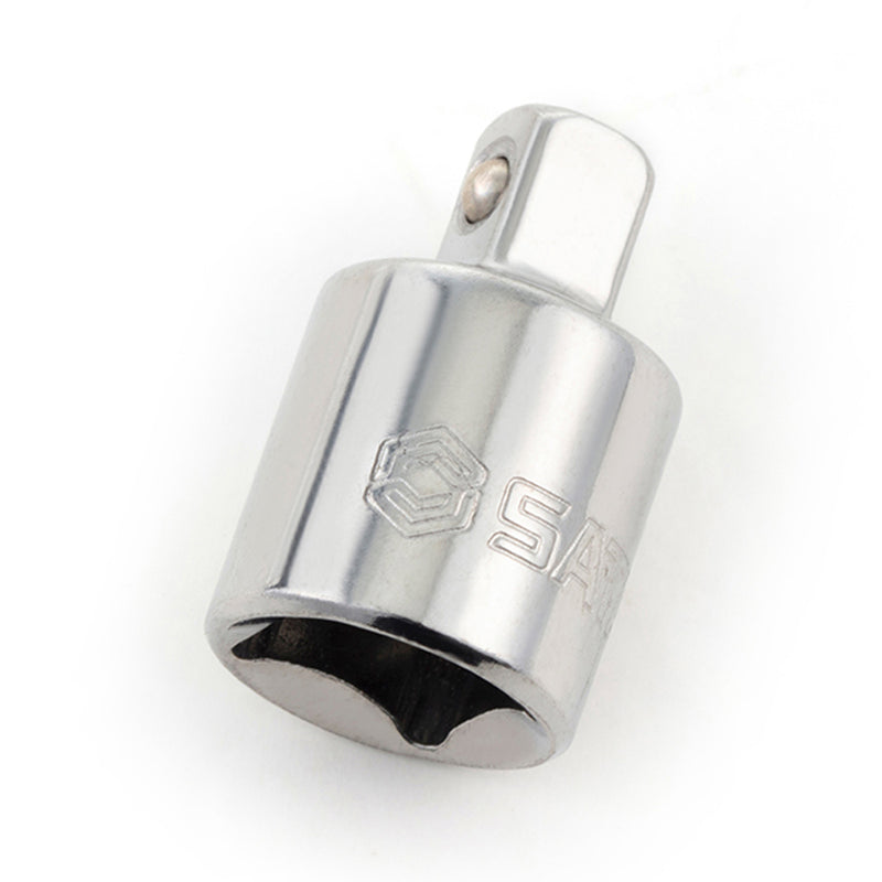 Đầu tuýp chuyển đổi cốt SATA 12913 3/8 inch sang 1/4 inch, Dr. Socket Adaptor, thép Cr-V, mạ Chrome.