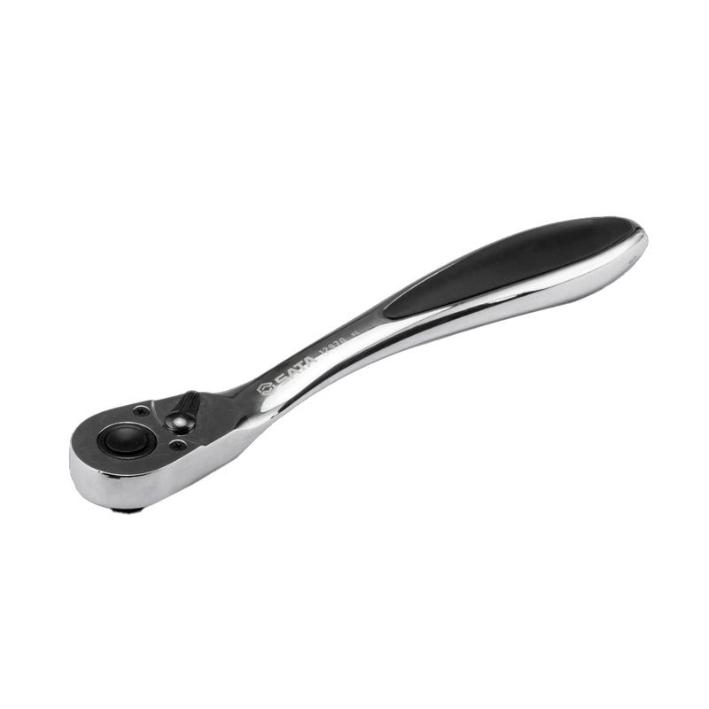 Cần siết tuýp tự động SATA 12970 cốt 3/8 inch, 217mm, đầu lệch, nhả nhanh, 60 răng, thép Cr-V