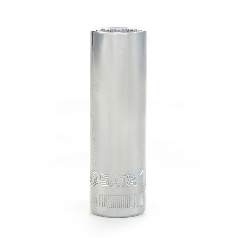 Đầu tuýp 12 cạnh, lòng sâu SATA cốt 1/2 inch, kích thước từ 10mm - 19mm