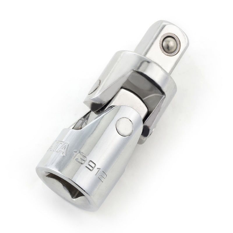 Đầu lắc léo SATA 13912 cốt 1/2 inch, khớp nối vạn năng Cr-V, mạ Chrome, ANSI, DIN