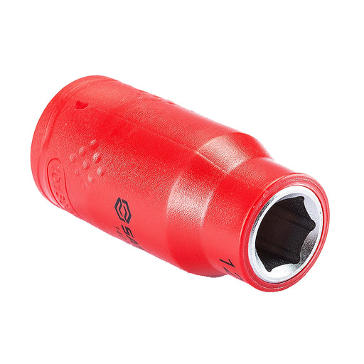 Đầu tuýp cách điện SATA 1000V cốt 1/2 inch VDE 6 cạnh | 10mm - 32mm