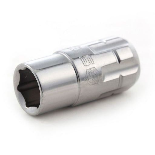 Đầu tuýp xuyên tâm SATA 13mm hệ inch 6 cạnh Chrome Vanadium Cr-V 6 Point Pass-Thru Socket