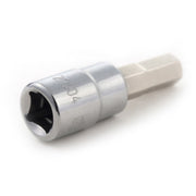 Mũi vặn vít đầu lục giác SATA 21204 6mm, cốt 1/4 inch, thép Cr-V, mạ Chrome