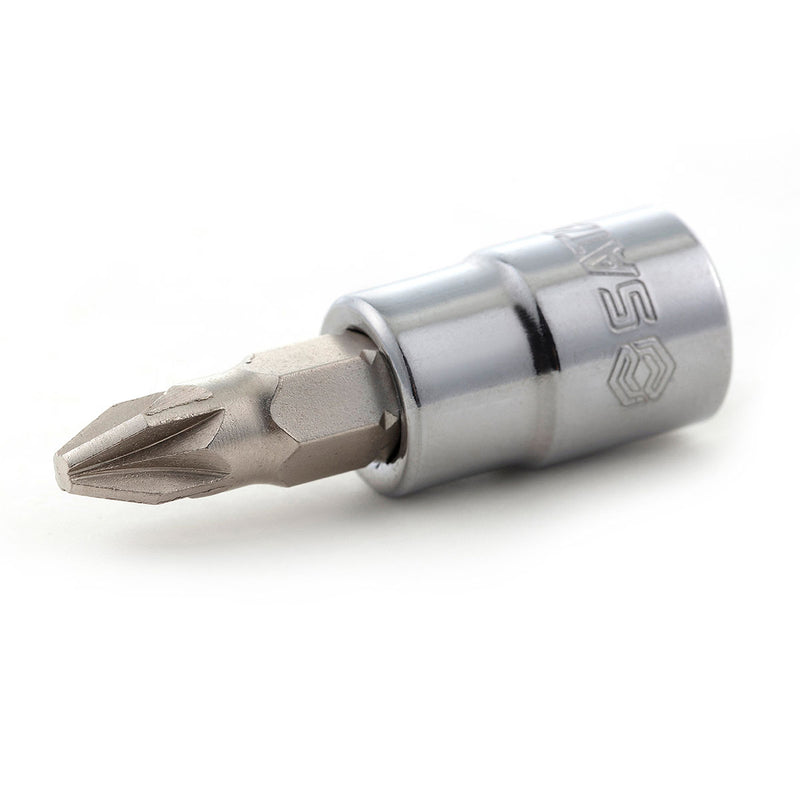 Mũi vặn vít đầu Pozi, gắn đầu siết bu lông cốt 1/4 inch SATA kích thước từ PZ1 - PH3