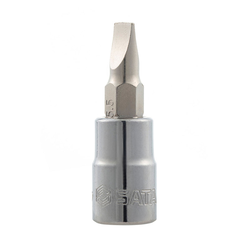 Mũi vặn vít đầu dẹp, gắn đầu siết bu lông cốt 1/4 inch SATA kích thước từ 4mm - 6.5mm