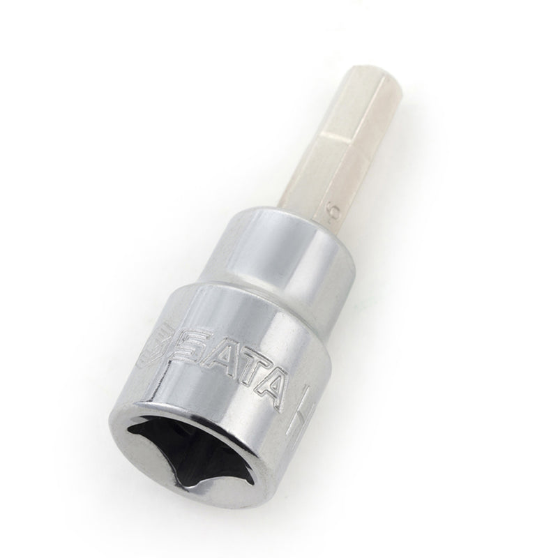 Mũi vặn vít lục giác SATA 3/8 inch, thép S2 cao cấp, kích thước H3-H10