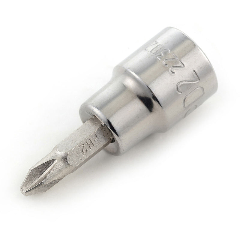 Mũi vặn vít đầu bake, gắn đầu siết bu lông cốt 3/8 inch SATA kích thước từ PH1 - PH3