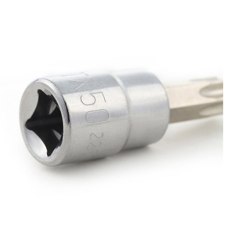 Mũi vặn vít đầu sao có lỗ, gắn đầu siết bu lông cốt 3/8 inch SATA kích thước từ T45 - T60