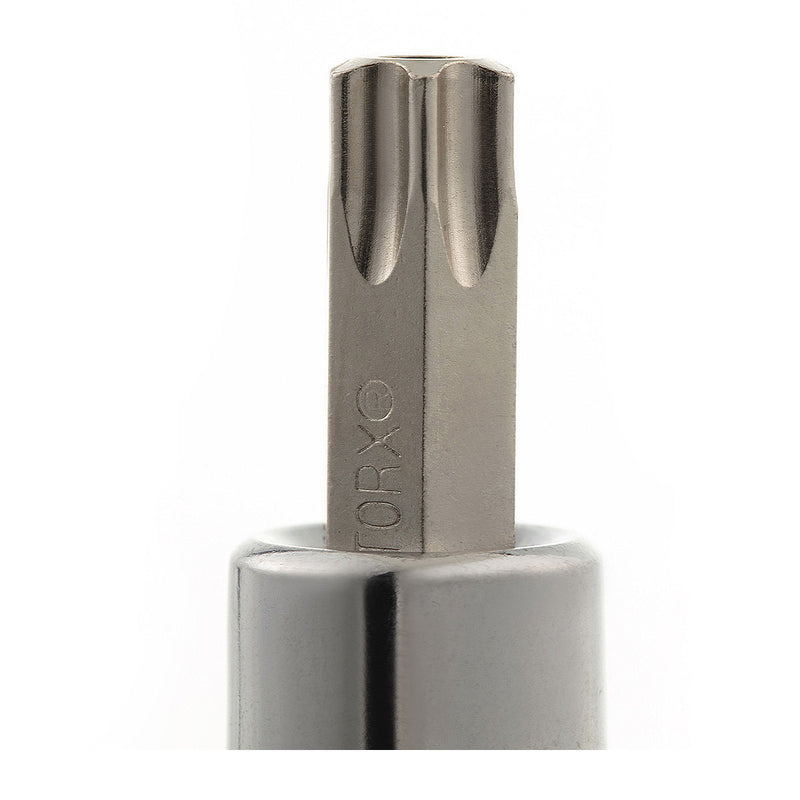 Mũi vặn vít đầu sao có lỗ, gắn đầu siết bu lông cốt 3/8 inch SATA kích thước từ T45 - T60