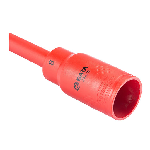 Mũi vặn vít lục giác cách điện SATA 1000V, đầu siết bu lông cốt 1/2 inch, kích thước 8mm
