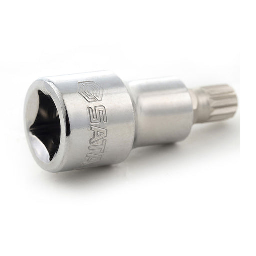 Mũi vặn vít đầu sao 12 cạnh SATA 1/2 inch, siết bu lông M5-M16, thép S2, Cr-V, dài 55mm