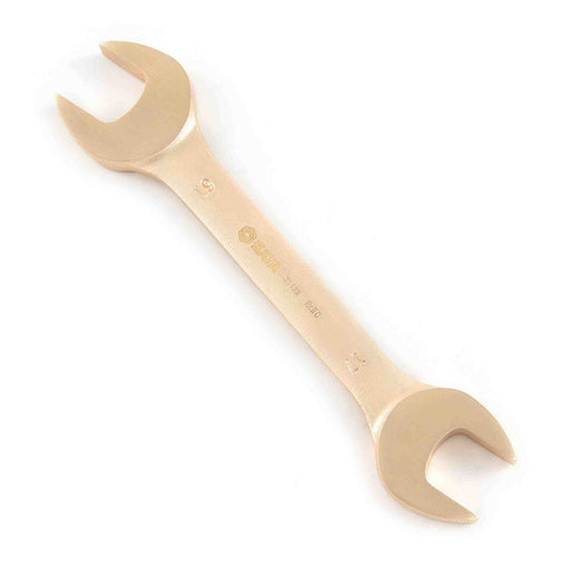 Cờ lê 2 đầu miệng chống tia lửa điện SATA 14mm - 32mm, Beryllium Bronze, an toàn cho môi trường dễ cháy nổ.