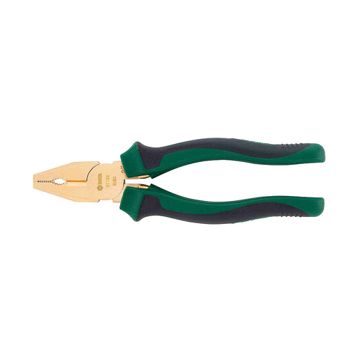 Kìm chống tia lửa điện SATA 31152, 200mm, hợp kim Đồng-Berili, không nhiễm từ, an toàn cho môi trường cháy nổ.