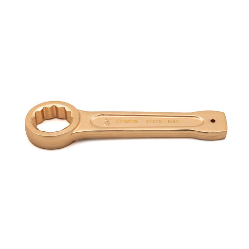 Cờ lê đóng đầu vòng chống tia lửa điện SATA 31215 36mm, làm từ Đồng Beri, chống nhiễm từ, an toàn cho môi trường dễ cháy nổ.