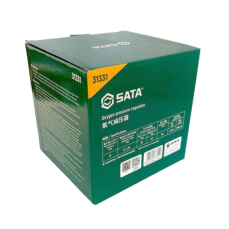 Đồng hồ điều áp khí Oxy ren trong SATA 31331